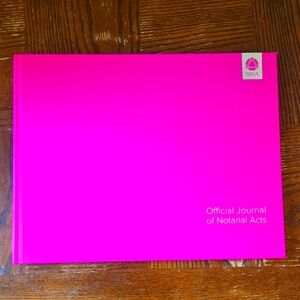 NNA Pink Official Journal of Notarial Acts